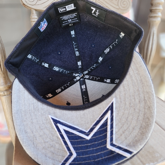 New Era Dallas Cowboys 59Fifty Fitted Hat PROTOTYPE SAMPLE SUPER RARE - Picture 3 of 4